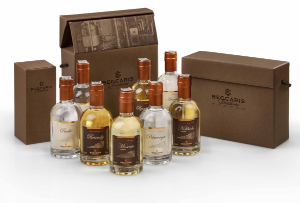 Beccaris Grappa & Co Mini 3er Geschenkbox